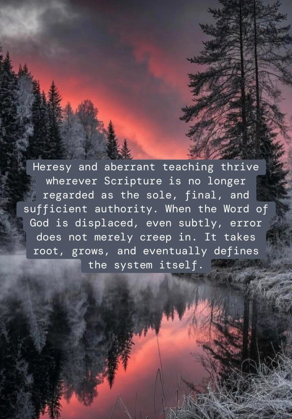 False Teaching Thrives Where God’s Word Is Ignored (A Call to Submit to Scripture Alone)