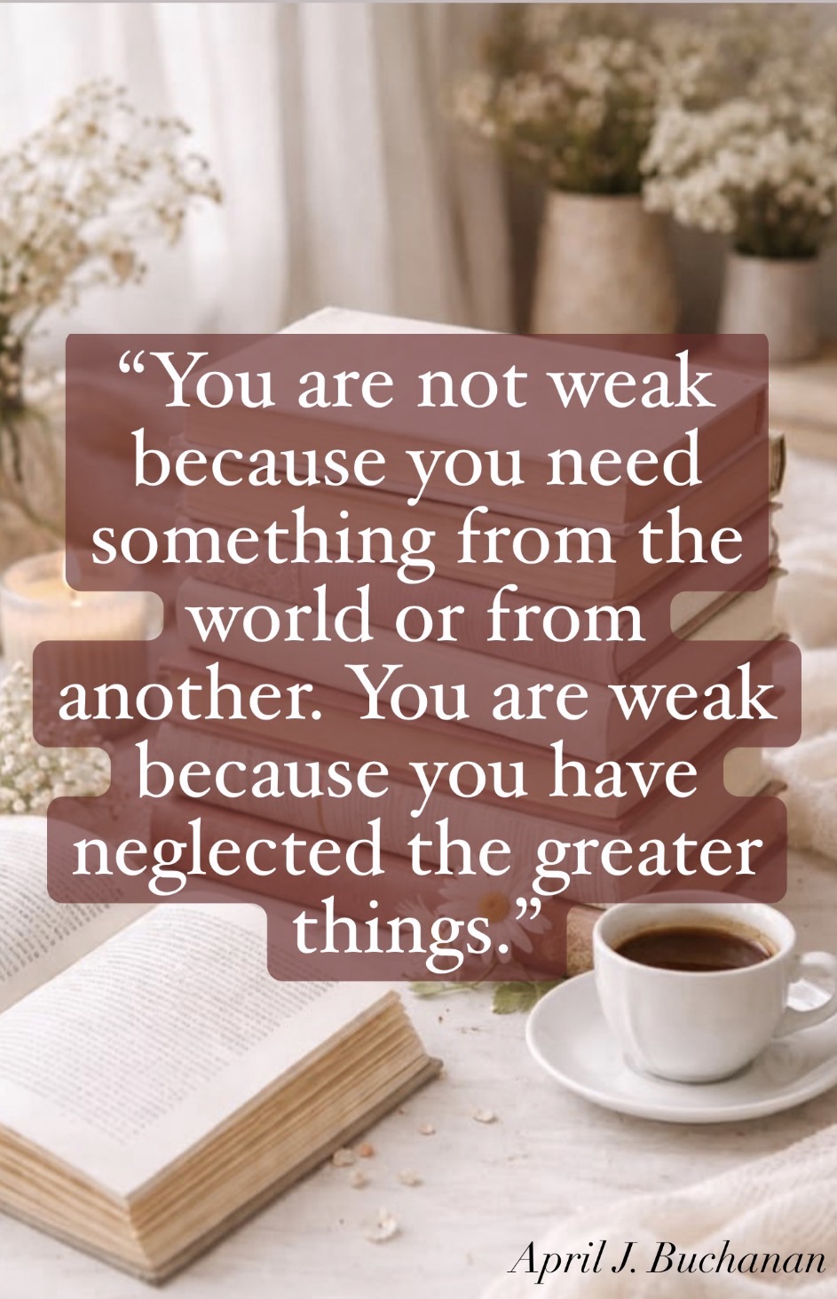 Are You Standing at All? A Warning to the Neglectful&nbsp;Saint