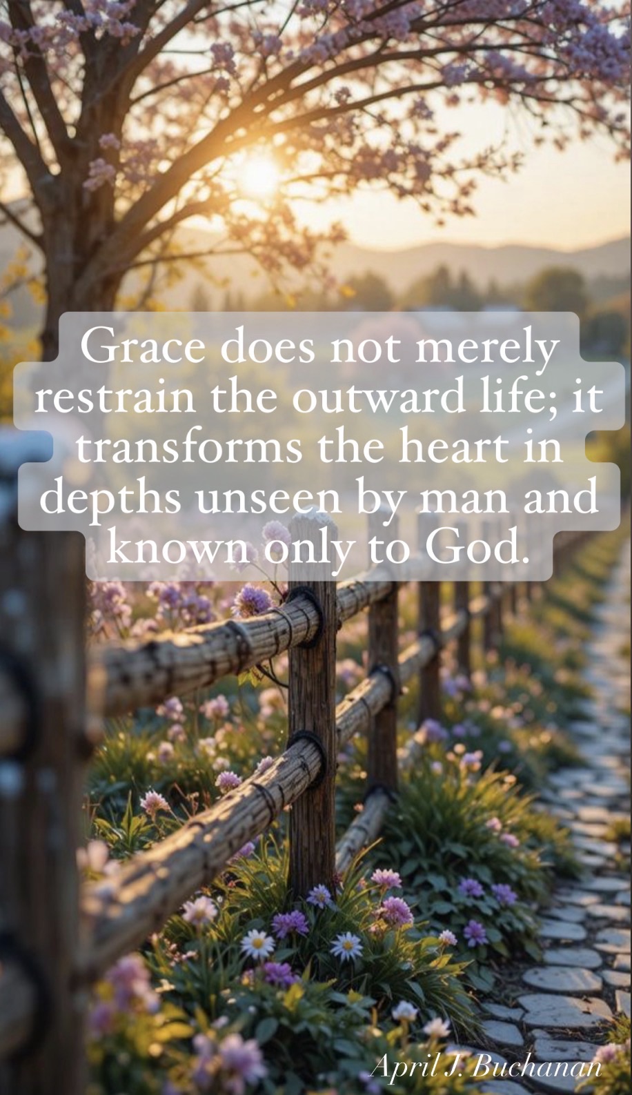 Grace That Shapes the Heart