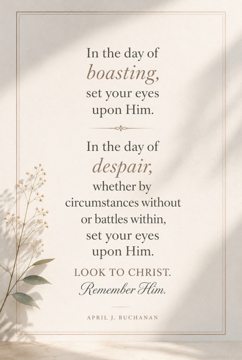 The Greatest Battle Is Within: A Pilgrim’s Call to Steadfast Faith in Christ
